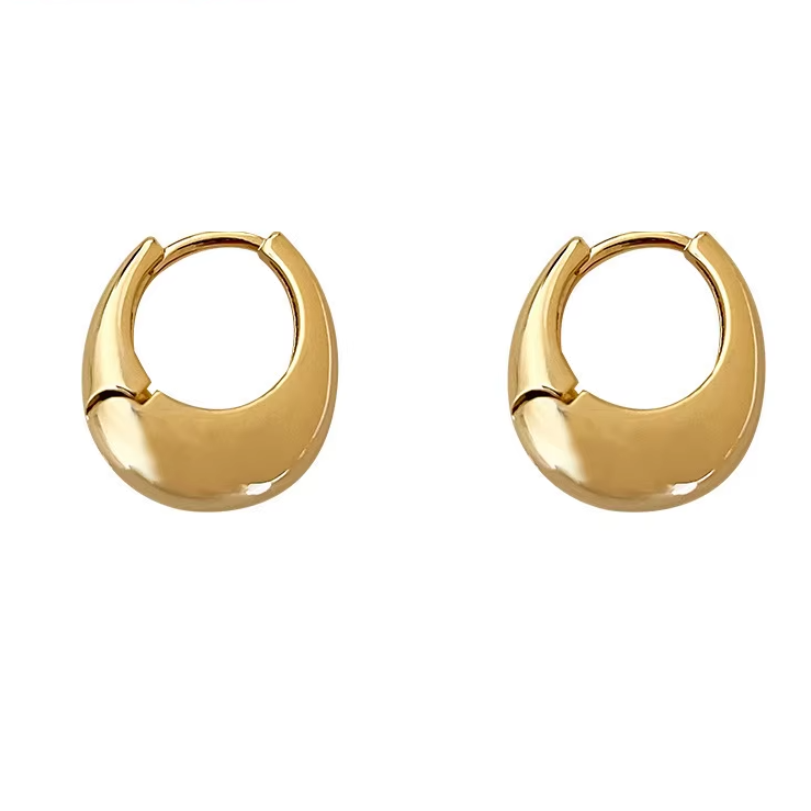 LENNIKO Oval Chic Earrings